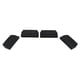 thumbnail image 5 of 4 piezas de clips para correas de mochila, color negro, 20 mm, 25 mm, 30 mm y 38 mm, 5 of 8