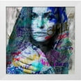 thumbnail image 2 of Stephen Chambers 20x20 White Modern Wood Framed Wall Art Titled - Fashion Alert, 2 of 6