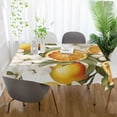 thumbnail image 3 of Yayeee Tablecloths 54" x 54" Rectangle Wrinkle Resistant Party Table Cover, Oranges Watercolor, 3 of 8