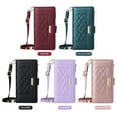 thumbnail image 2 of Crossbody zipper wallet leather phone case for iPhone 16 pro max 15 plus 14 13 12 11 card Solt cover, 2 of 9