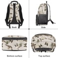 thumbnail image 6 of Yuyamidu Duck Camo Bow School Backpack for Kids Elementary School Bookbag Middle School Book Bags 6th Grade Girls Backpacks 17 Inch School Bag with Bottle Side Pockets, 6 of 7
