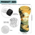 thumbnail image 6 of Yuyamidu Sunset Golf Club Head Cover Seaside Golf Head Protective Cover Waterproof PU Leather Driver Fairway Wood Hybrid Head Cover for Women Men, 6 of 7