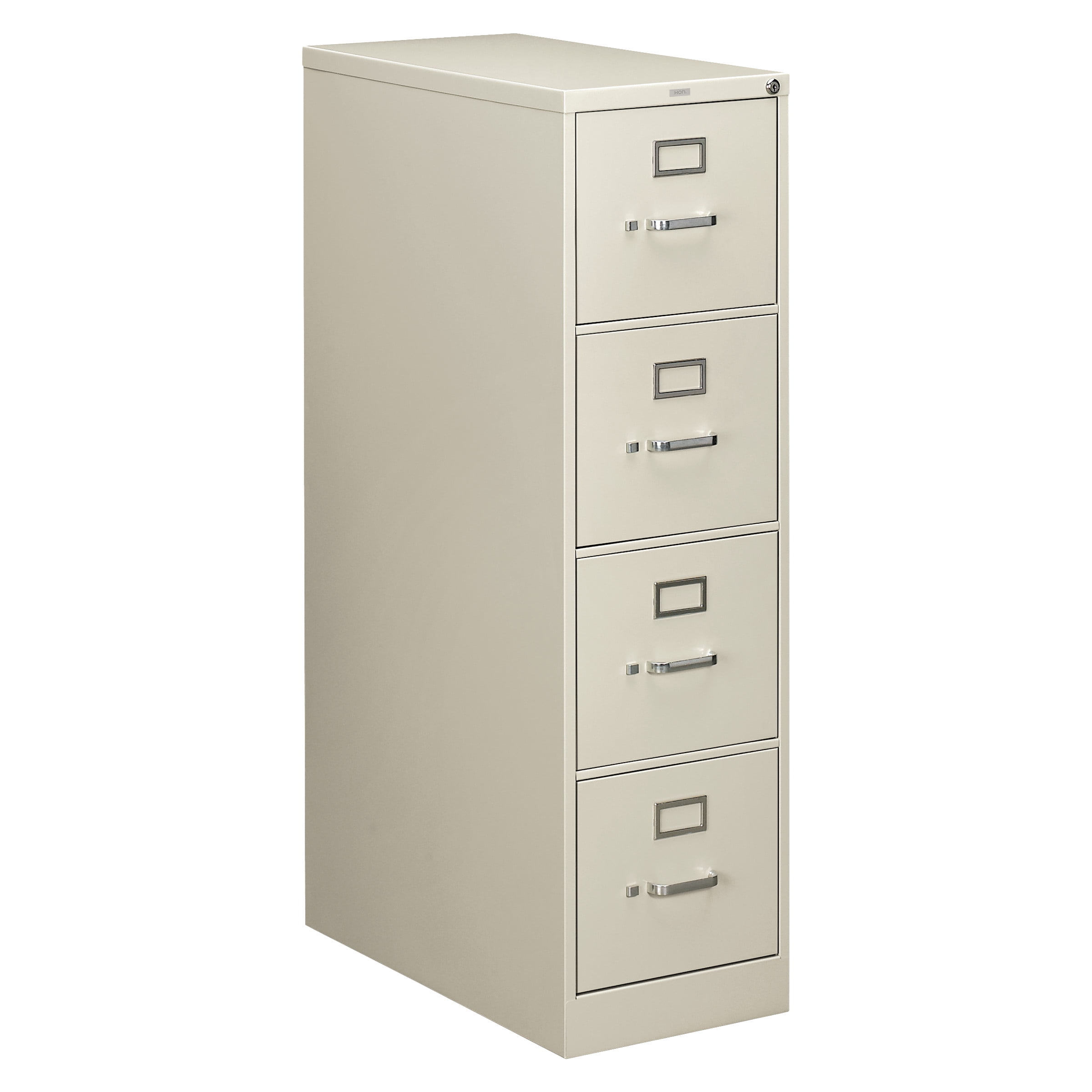 HON 4 Drawers Vertical Lockable Filing Gray