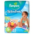 thumbnail image 6 of Pampers Splashers Swim Diapers Size 5 22 count, 6 of 8