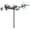 Silver, variant on Airplane Wind Spinner: Airplane Wind Sculpture Spinner Windmills Stainless Steel Aircraft Windmill, 3D Airplane Wind Wheel Spinner, Airplane Garden Spinner for Garden Yard Patio Outdoor Decor (Blue)