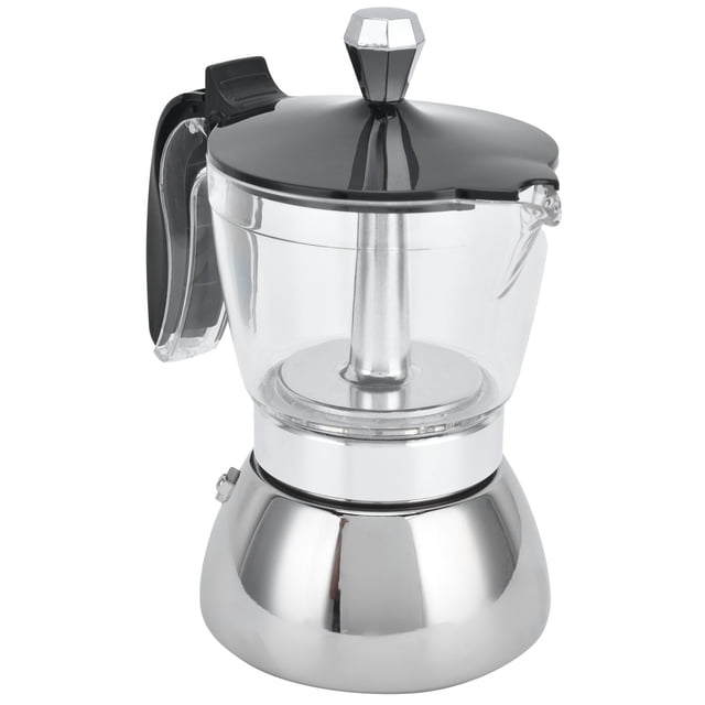 Household Coffee Maker,4 Cup Stainless Steel Stove Coffee Pot Coffee Pot Ultimate Comfort