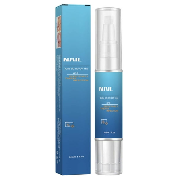 Fortalecedor de uñas, para uñas blandas y pies, extra fuerte para uñas dañadas o descoloridas, fácil de usar, 3 ml