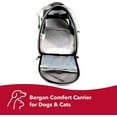 thumbnail image 3 of Coastal Pet Bergan Comfort Carrier - Cat and Dog Carrier - Black and Grey, 16" x 8" x 11", 3 of 7