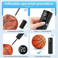 thumbnail image 5 of Electric Ball Pump,Smart Air Pump Portable Fast Ball Inflation with Accurate Pressure Gauge and Digi, 5 of 5