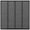 Black, variant on vidaXL Louver Fence Decor Outdoor Garden Patio Privacy Screen Fence Panel WPC