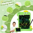 thumbnail image 5 of KiddiTouch LCD Writting Tablet for Kids 10 Inch Dinosaur Erasable Doodle Board Mess Free Drawing Pad for Boys Educational Toys Birthday Gift(Green), 5 of 8
