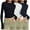 Navy, variant on 3 Pack Womens Long Sleeve Shirts Basic Spring Crop Tops Fall Fashion Layering Slim Fitted Y2k Tops