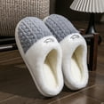 thumbnail image 1 of XIMIN Pantoufles pour Femmes Chaussures de Maison Confortables avec Mousse Mémoire Pantoufles Douces Chaudes Duveteuses Pantoufles Confortables Douces Sabots à Enfiler Hiver Automne Chaussures d'Intérieur, 1 of 6