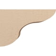 thumbnail image 3 of 7"W x 21"D x 14"H Classic Carmel Rough Cedar Woodgrain TimberThane Corbel, Primed Tan, 3 of 6