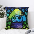 thumbnail image 4 of Splatoon Throw Pillow Cover Decoration Pillow Case Cushion Home Decor for Home Sofa Couch 20"x20", 4 of 8