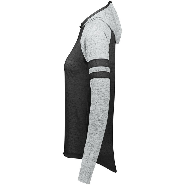 Holloway Sportswear XS Womens Advocate Hoodie Black Silver 229749 Walmart