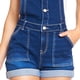 thumbnail image 4 of Overol Mujer Jumpsuit Short Moda Casual Mezclilla Azul Stone azul M Incógnita 990029, 4 of 4