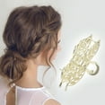 thumbnail image 2 of Unique Bargains 1 Pc Fashion Leaves Hair Clips for Home Gold Tone, 2 of 5