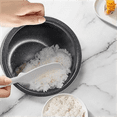 thumbnail image 4 of Cooker 3 Cups (Uncooked), 3D Heating and Fuzzy Logic, Healthy Nonstick Small Rice Cooker, PFAS-Free, Touch-Screen, for White/Brown Rice Quinoa Oatmeal Soup, 4 of 5