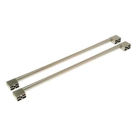 Statement Handle Kit for Select Monogram Side-by-Side Refrigerators - Silver