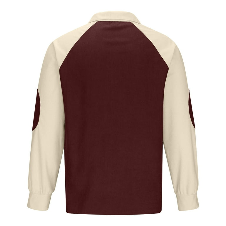 Sweatshirts for Men Vintage Button Up Shirts Stand Collar Sweatshirts for Men Vintage Button Up Shirts Stand Collar
