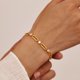 thumbnail image 2 of Pulsera moderna estilo INS para mujer con cadena de acero inoxidable, 2 of 3