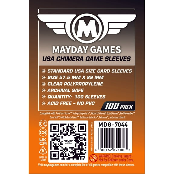 Standard USA Chimera Card Sleeves (57.5x89mm)