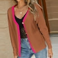 thumbnail image 5 of Fesfesfes Women Sweater Tops Cardigan Outwear Coat Sleeve Long Sleeve Sweater Coat Plus Size $10, 5 of 9