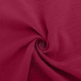 thumbnail image 6 of aohooy Women Linen Pants Beach Drawstring Elastic Waist Pants Loose Summer Casual Flowy Wide Leg Beach Trousers with Pockets 2026 Red,XXL, 6 of 8