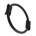 thumbnail image 3 of Eigraketly Deporte entrenamiento adelgazamiento rueda de Yoga doble agarre Yoga Pilates anillo músculo ejercicio círculo cuerpo herramienta de Fitness Uniforme atlético negro 41.5 * 5.5 * 37 cm Eigraketly JJ18944-01, 3 of 6