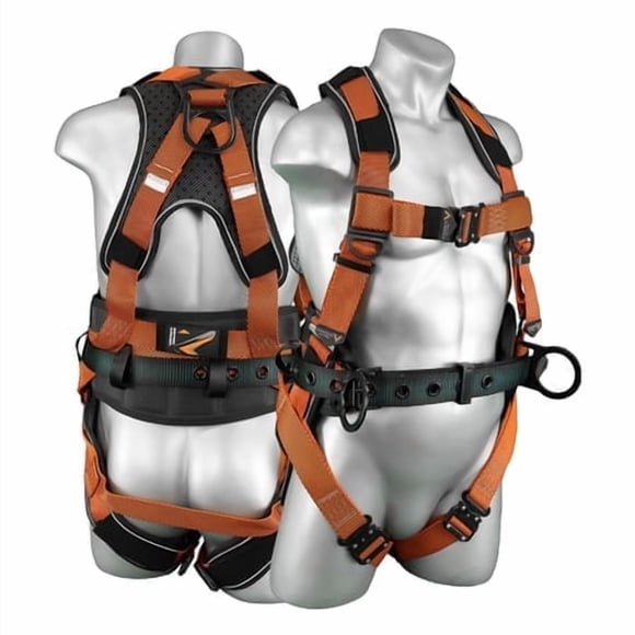 Malta Dynamics Warthog Comfort MAXX Construction Harness with Belt, Side D-Rings and Additional Padding, Small-Medium