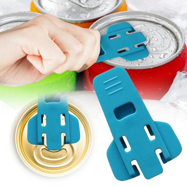 Heavy Duty Manual Kitchen Can Opener Efficient Tool for Opening Cans Jars and Sealed Lids with Easy Grip Handle