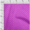 thumbnail image 2 of oneOone Rayon Fuschia Pink Fabric Herringbone Pattern Fabric For Sewing Printed Craft Fabric By The Yard 56 Inch Wide, 2 of 4