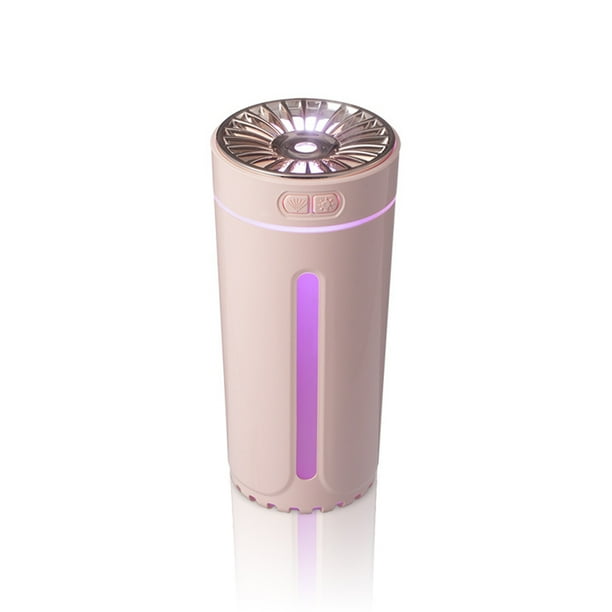 Humidificador de aire Inteprter USB con apagado automático Rosa