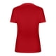 thumbnail image 3 of Camisetas Casuales de Mujer Cuello en V Color Sólido Camiseta de Gran Tamaño Poliéster Ligero, Blusa Suelta para Verano Primavera Diaria, 3 of 5