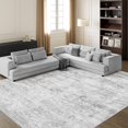 thumbnail image 1 of Alfombra Lavable Art&Tuft 244x305 cm Gris Antideslizante Plegable, 1 of 9
