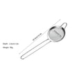 thumbnail image 3 of TIMIFIS Fine filters Fine Strainer Stainless Steel Flour Sifters Hand Helds Flour Sifters With Long Handle For Baking Kitchen kitchen gadgets Kitchen Gadgets, 3 of 6
