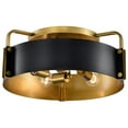 thumbnail image 2 of 60/7851-Nuvo Lighting-Altos - 4 Light Semi-Flush Mount-7 Inches Tall and 18 Inches Wide-Matte Gray Finish, 2 of 14