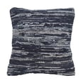 thumbnail image 1 of Saro Lifestyle 917.NB18SP Denim Chindi Poly Filled Throw Pillow, Navy Blue, 1 of 1