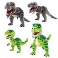 thumbnail image 1 of Bloques de construcción de micropartículas, serie de dinosaurios, juguetes educativos para niños, capacidad práctica, 1 of 1