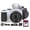 White, variant on Kodak PIXPRO AZ255 16MP Digital Camera, 25X Optical Zoom, 1080p Video, 3" LCD, Red & Camera Case