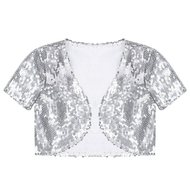 Silver cardigans top and shrugs