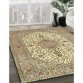 thumbnail image 3 of Ahgly Company Machine Washable Indoor Rectangle Traditional Sienna Brown Area Rugs, 8' x 10', 3 of 7