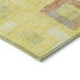 thumbnail image 4 of HomeRoots 605059 9 x 12 ft. Yellow, Blue & Terra Cotta Geometric Washable Indoor & Outdoor Rectangle Area Rug, 4 of 5