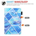 thumbnail image 2 of Kindle Fire 7 Case, Slim Smart Flip Stand Wallet Cover with Auto Wake/Sleep for Amazon Fire 7 Tablet(7 inch 5th Generation 2015 & 7th Generation 2017 & 9th Generation 2019),Green Marble, 2 of 7