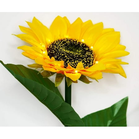 

Sunflower Solar Lights Solar Flowers with Per Solar Sunflower Lights Set – Durable Rechargeable Solar Flowers Lights Outdoor Garden Waterproof for Patio Lawn Yard Pathway