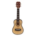 thumbnail image 4 of Modelo de guitarra en miniatura 1:12, superficie pintada de abedul, adorno de guitarra en miniatura decorativo realista para casa de muñecas clásica, 4 of 12