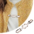 thumbnail image 2 of Clips Vintage pour Chandail, Cardigan et Foulard, Boucles Décoratives pour Femmes, Design Rétro en Tourbillon, Métal Durable, 2 of 6