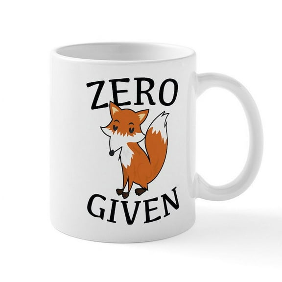 CafePress - Zero Fox Given Mug - 11 oz Ceramic Mug - Novelty Coffee Tea Cup