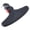 Black for round tube, variant on Simple Strollers Footrest Wide Platform High Strength Plastic Design for Child Safety with Cleaning